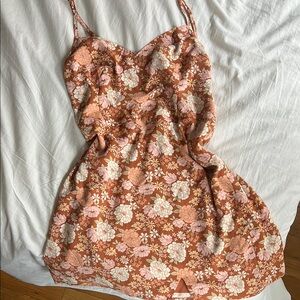 Hollister XL Floral Spaghetti Strap MINI Dress